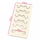 Molde Silicona Mostachos x 6